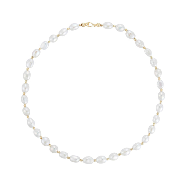 ELISA Pearl Matching Necklace, Bracelet & Earrings (Purchase Individually) - Zafari Studio Jewelry